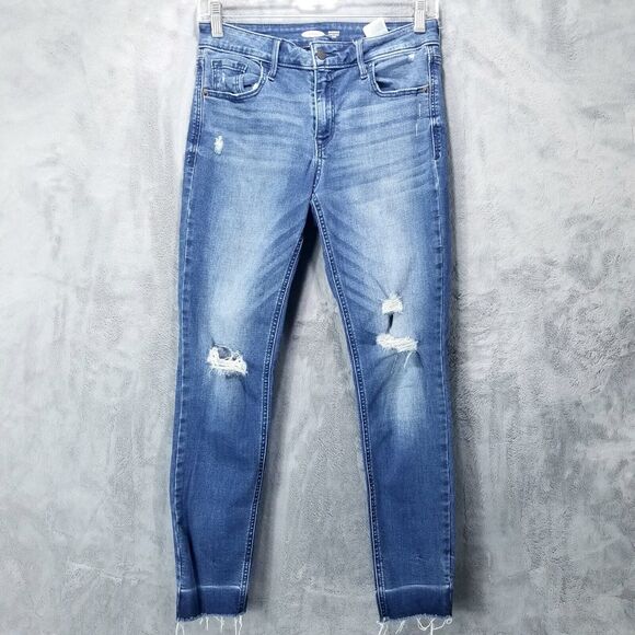 Old Navy Denim - Old NAVY Jeans Women's 4 Rockstar Super Skinny Ankle